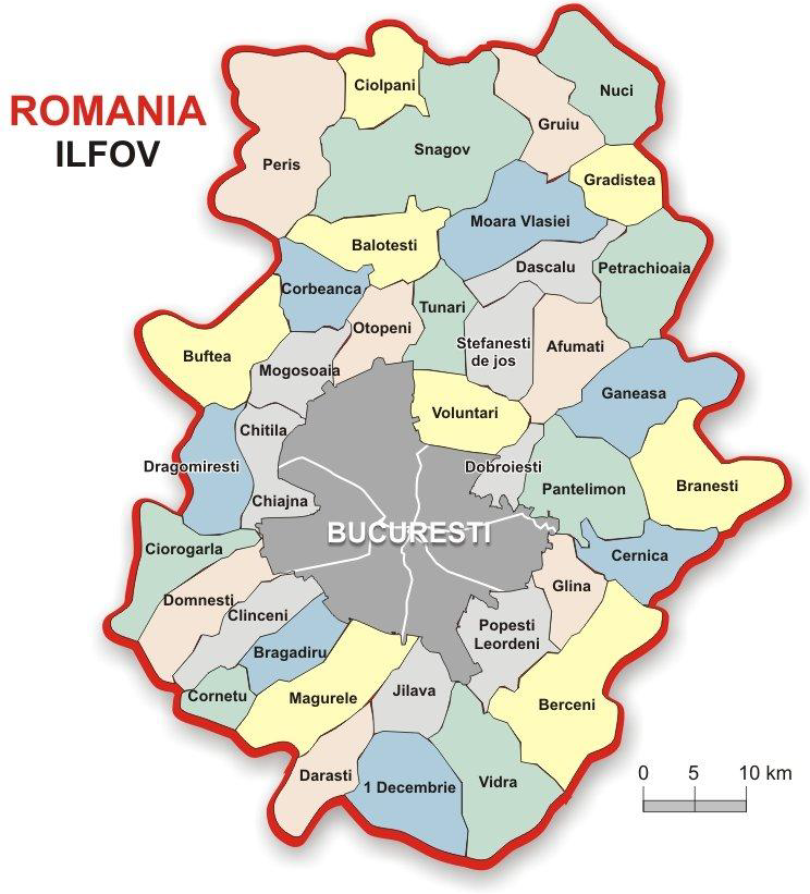 Regiunea de dezvoltare Bucuresti Ilvof