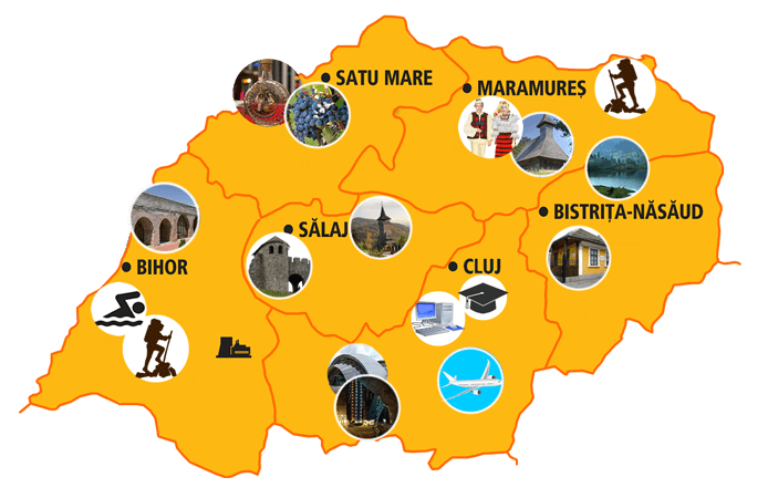 Fonduri europene pentru regiunea de dezvoltare Nord Vest